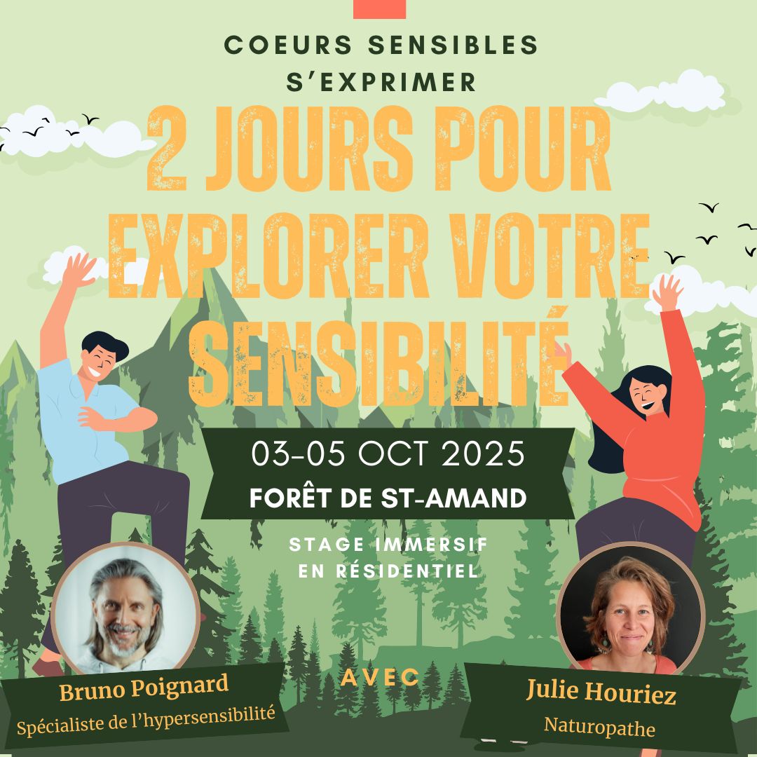 Immersion en forêt – explorez votre sensibilité le we du 03-05 oct 2025
